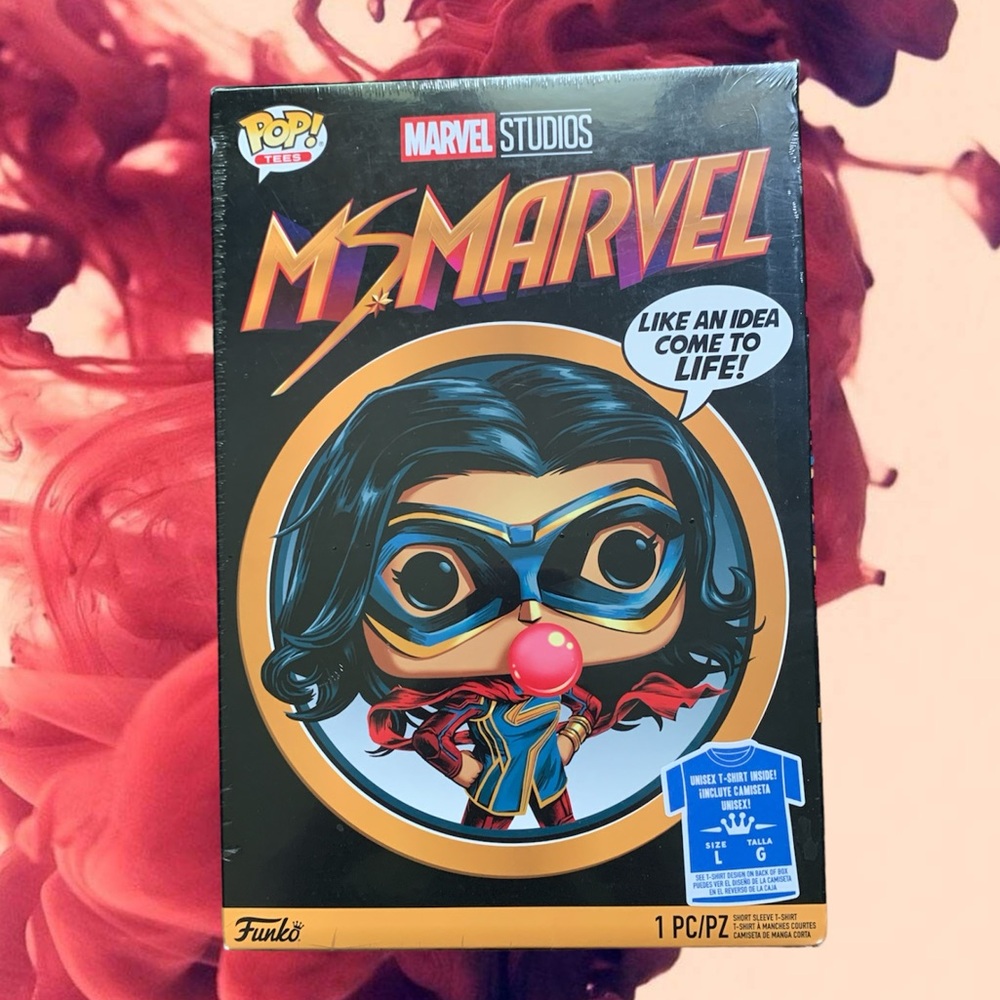 Ms marvel funk pop tshirt